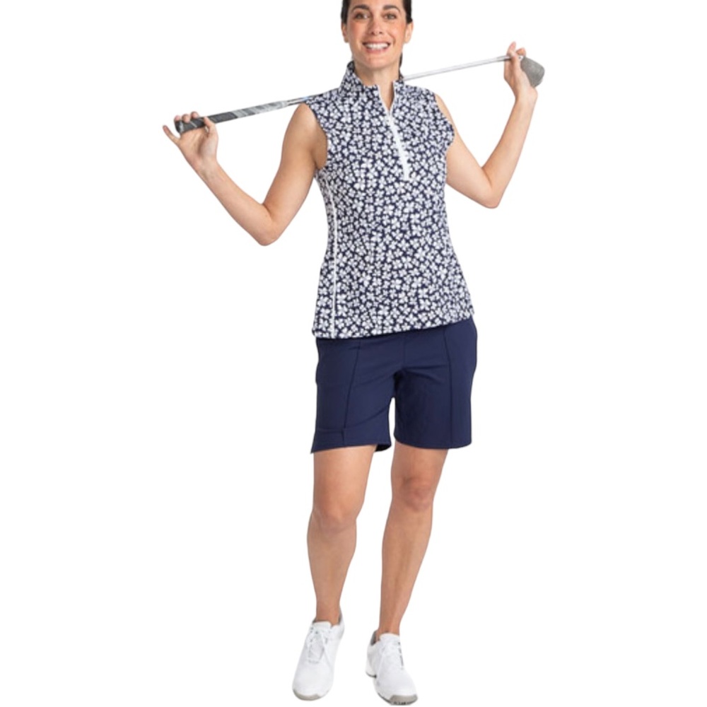 Kinona *FINAL DROP* NWT Sleeveless Women's Golf Shirt Floral Print - Picture 7 of 10